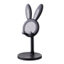 Height Adjustable Phone Holder - Black - 21.5x10cm