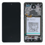 Samsung Galaxy A72 4G/5G Display (A725F/A726B) Black + Chassis (Original Disassembled) - Grade B