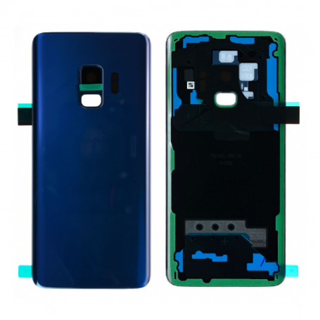 Vitre arrière Samsung Galaxy S9 Plus (G965F) Corail Bleu (Original Démontée) - Grade B