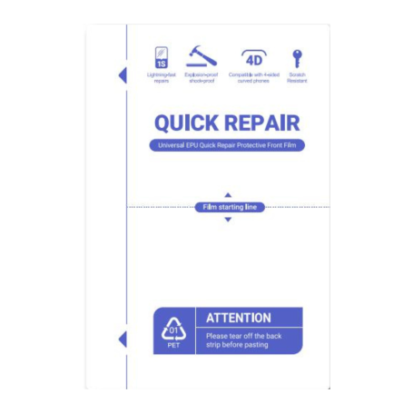 Universal Anti-Explosion Hydrogel TPU Protective Film - 20 Pcs (Code CUTTING)