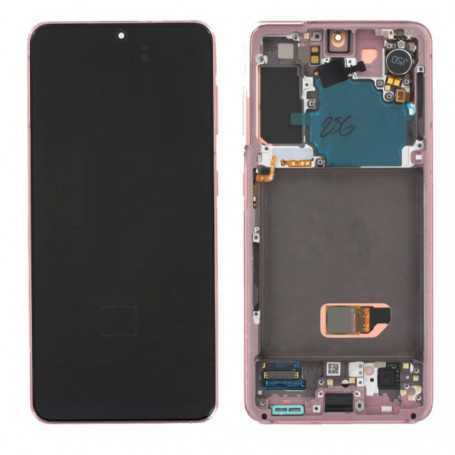 Samsung Galaxy S21 (G991) Gold Screen + Frame (Incell)