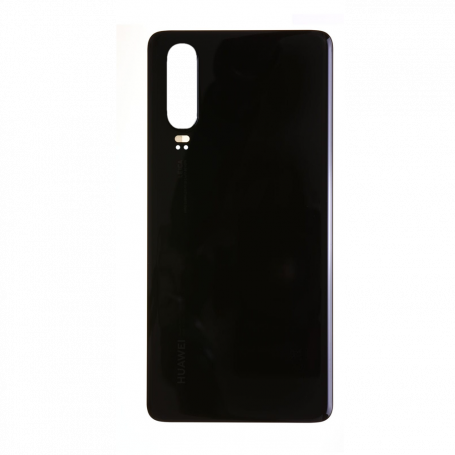 Vitre arrière Huawei P30 Noir  + Adhésif