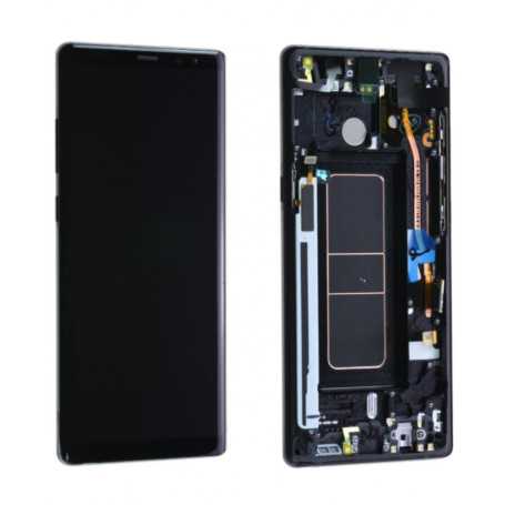 Screen Samsung Galaxy Note 8 (N950F) Black + Frame (Incell)