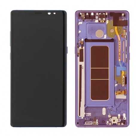 Screen Samsung Galaxy Note 8 (N950) Purple + Frame (Incell)