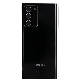 Vitre arrière Samsung Galaxy Note 20 Ultra Noir Original - Pièce détachée Grade AB 4G/5G