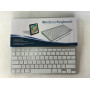 Ultra Slim French AZERTY Bluetooth Keyboard - Silver