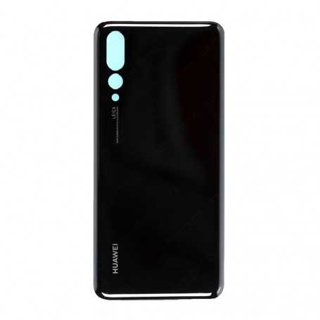 Vitre arrière HUAWEI P20 Pro (CLT-L04) Noir - Avec Logo + Adhesif