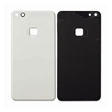 Vitre arrière Huawei P10 Lite/Nova Lite Blanc + Adhésif (Sans Logo)