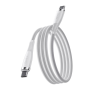 Benks D47 Braided Nylon Type C / Type C Cable 100W - 1M - White