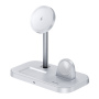 Benks W16 3-in-1 Wireless Charging Stand - White