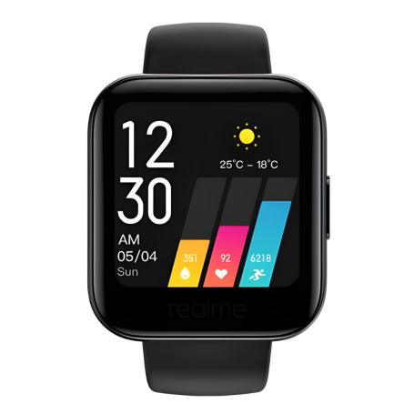 Realme Watch RMA161 Smartwatch Black - New