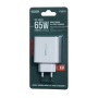 REMAX Kiddy Series USB / Type-C Fast Charger 65W RP-U125 - EU - White