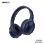 REMAX RB-605HB Wireless Headphones with 66 Hours Battery Life - Blue