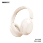 REMAX RB-705HB Wireless Headphones with 4 Hours Charging Time – Beige