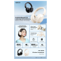 REMAX RB-705HB Wireless Headphones with 4 Hours Charging Time – Black