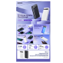 REMAX Hintom 2.4A Fast Charging and can Charge 3 devices at the same time Power Bank 20000mAh RPP-11 - Black