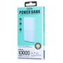 REMAX Lango II series 2.4A perfect for business trips Power Bank 10000mAh RPP-23 - Blue