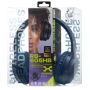 REMAX RB-605HB Wireless Headphones with 66 Hours Battery Life - Blue