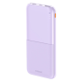 Power bank 10000mAh REMAX Lango séries II RPP-23 2.4A parfait pour les voyages d'affaires - Violet