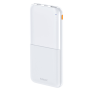 Power bank 10000mAh REMAX Lango séries II RPP-23 2.4A parfait pour les voyages d'affaires - Blanc