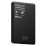 Power bank 5000mAh RPP-107 REMAX Vocard Pro Series 20W Chargement sans fil magnétique en métal et design attrayant - Noir