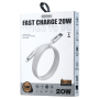 Câble Type-C / Lightning Charge Rapide 20W 1M REMAX Dofon Series RC-C026 - Blanc