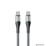 REMAX Intelyelec Series Type-C / Type-C Fast Charging Data Cable 100W 1.2M RC-C115 - Silver