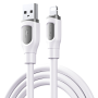 Câble USB / Lightning Charge Rapide 2.4A 5W 1M REMAX Série Ruinay RC-C113 - Blanc