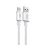 Câble USB / Type-C Charge Rapide 66W 1.2M REMAX Icy Series RC-C025 - Blanc