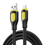 REMAX USB / Micro-USB Fast Charging 2.4A 5W Data Cable 1M Ruinay Series RC-C113 - Black