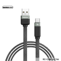 REMAX USB / Type-C Fast Charging Data Cable 3A 1M Janker Series RC-C086 - Black