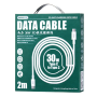 REMAX Type-C / Type-C Fast Charging Data Cable 30W 2M Marlik Series RC-C021 - White