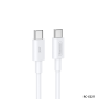 REMAX Type-C / Type-C Fast Charging Data Cable 30W 2M Marlik Series RC-C021 - White