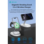 Extreme Speed Series 3 In 1 Magnetic Bracket Wireless Charger