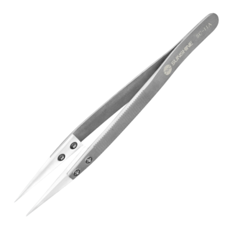 Fil de saut SUNSHINE SC-11A/pincettes en céramique/blanc