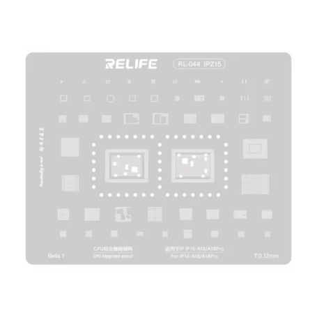 Plaque's Re Bill age IC pour iPhone 16 - RL-044 IP Z15 - A18/A18pro