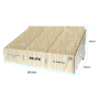 RELIFE RL-001B Pro 39*24*18 CM Multifunctional Storage – 24 Compartments