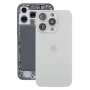 iPhone 16 Pro Rear Glass Cover Titanium White (Original Disassembled) - Grade A