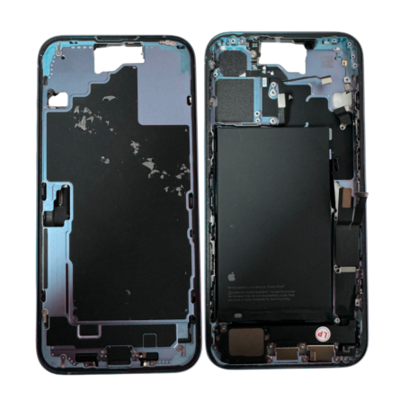 Chassis Arrière iPhone 16 Plus sans Vitre Arrière avec Batterie Sarcelle (Origine Demonté) Grade A