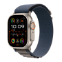 Montre Connectée Apple Watch Ultra 2 Cellular 49 mm Titanium Blue Alpine Loop M MREP3RB/A - Neuf