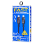 REMAX Swift C36 Type-C / Type-C Aluminium Alloy Braided Fast Charging Data Cable 65W 1.2M - Black