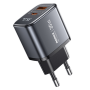 Chargeur Rapide GaN 35W USB / Type-C REMAX U2-AC35W - EU - Argent