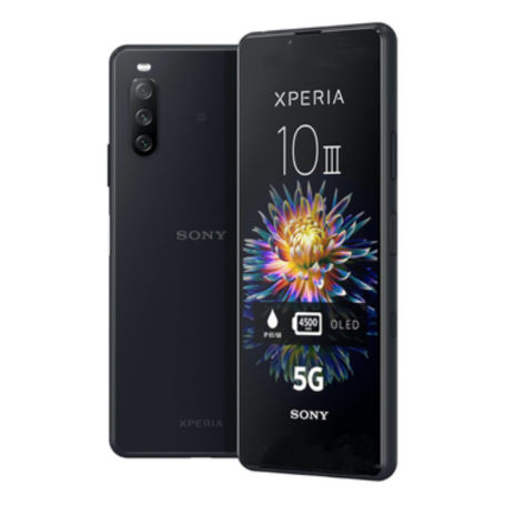 Rear window Sony Xperia 10 II Black (Original Disassembled) - Grade B