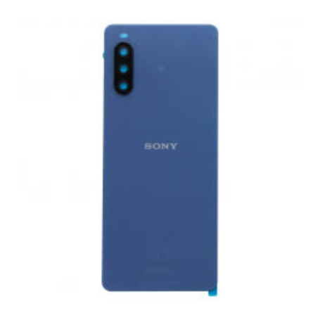 Vitre arrière Sony Xperia 10 III Bleu (Original Démonté) - Grade A