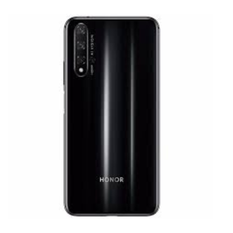 Rear window HUAWEI Honor 20 Black (Original Disassembled) - Grade A