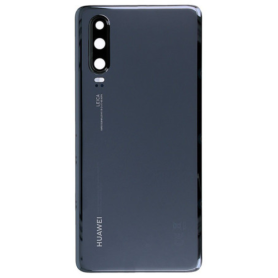 Huawei P30 Lite Aurora Black Rear Glass Without Lens Frame Original Disassembled Grade AB - Buy Online