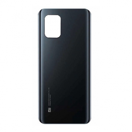 Rear Window Xiaomi Mi 10 Lite 5G without Lens Black (Original Disassembled) - Grade AB