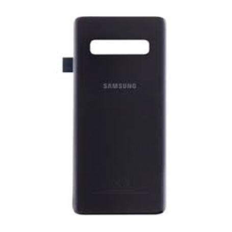 Vitre Arrière Samsung Galaxy S10E (G970F) sans Contour Lentille Prism Noir (Original Démontée) - Grade A