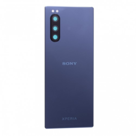Original Sony Xperia 5 Blue Rear Glass Grade AB - Quality Replacement Part