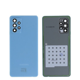 Samsung Galaxy A72 Blue Rear Glass Original Replacement Grade A
